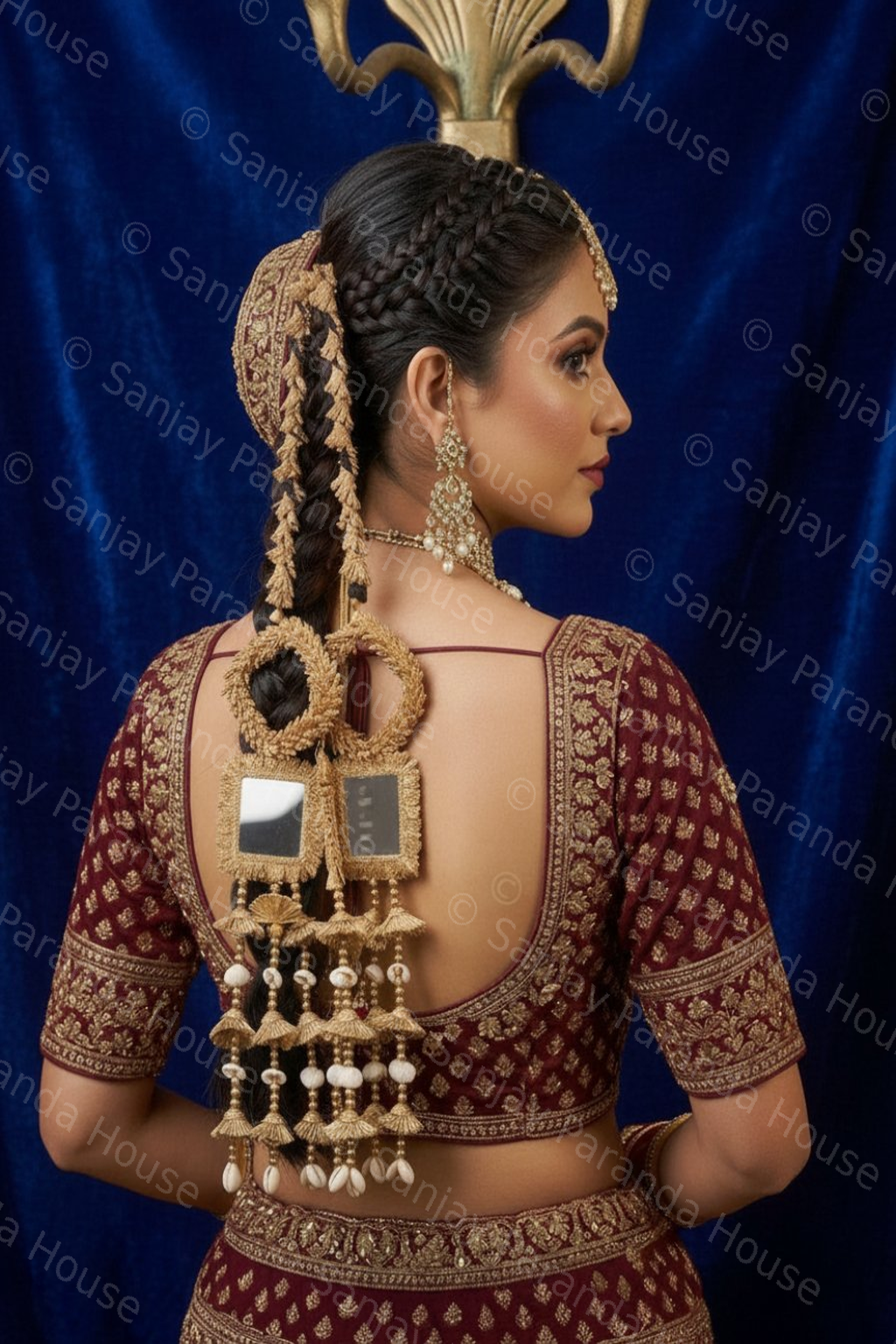 Custom-Color-Bridal-Parandi-Wedding-Manufacturer-New-Delhi