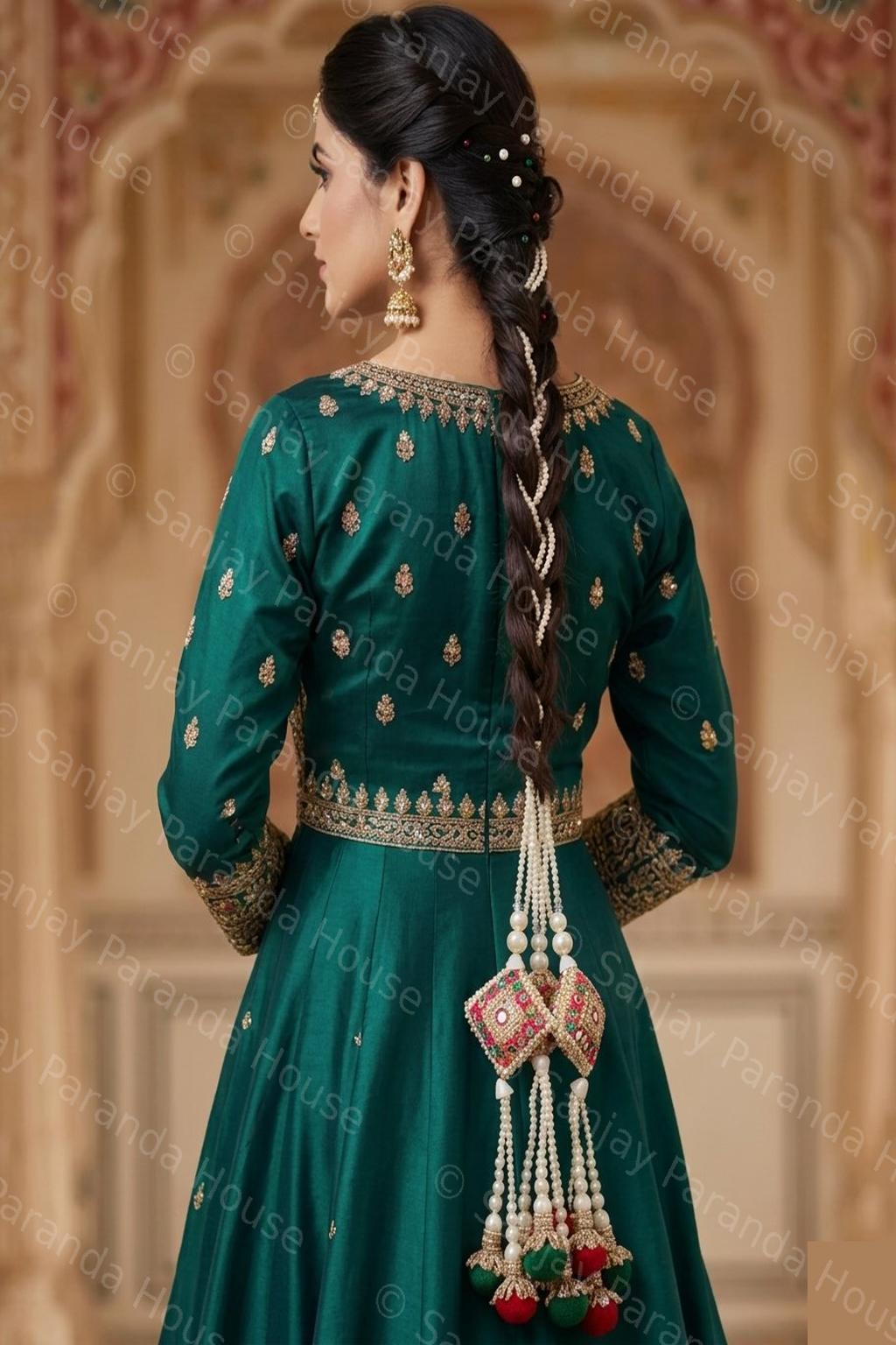 Handmade Bohemian Parandi for Ethnic Hairstyles