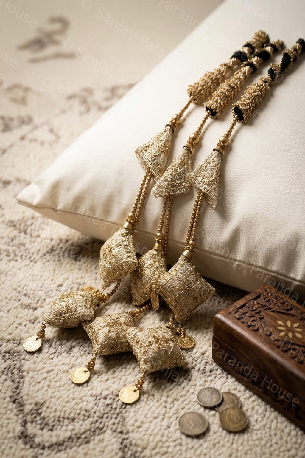 Rose-Gold-Fancy-Paranda-Designer-Manufacturer-India